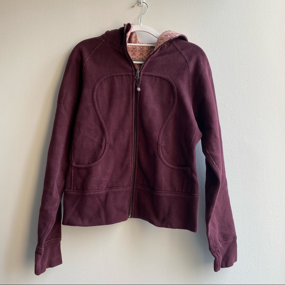 Lululemon Scuba Hoodie II Reversible Purple